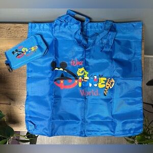 Disney Blue Nylon Tote Bag. New without tags.